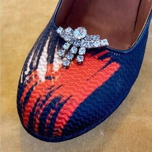 Set of Vintage Rhinestone Shoe Clips